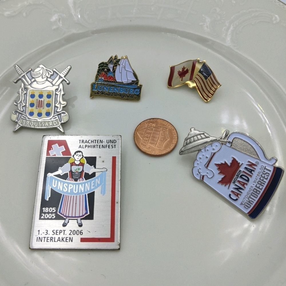 Lot of 5 Canada Canadian Octoberfest Pins